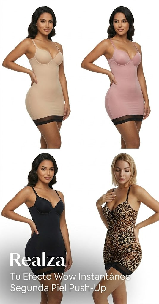 Vestido Segunda Piel Push-Up